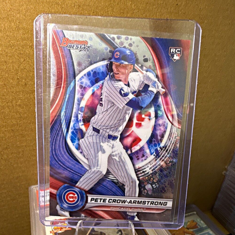 2024 Bowman's Best Pete Crow-Armstrong Rookie RC Chicago Cubs #17 Topps